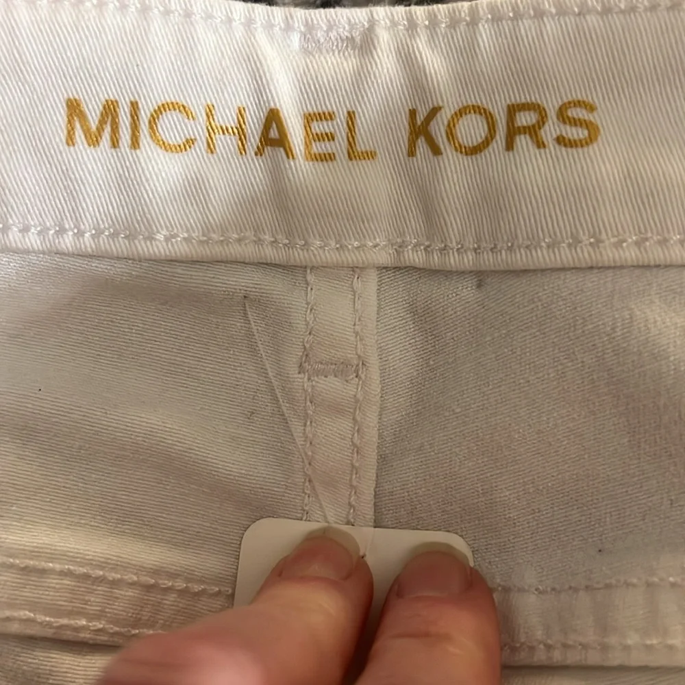 MICHAEL KORS SELMA SKINNY‎ WHITE JEANS